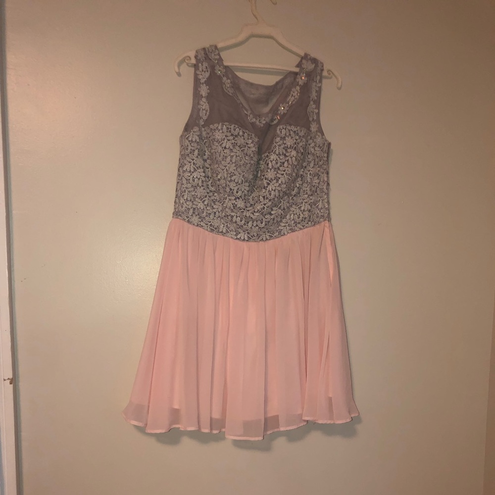 Floral Semi Formal Dress